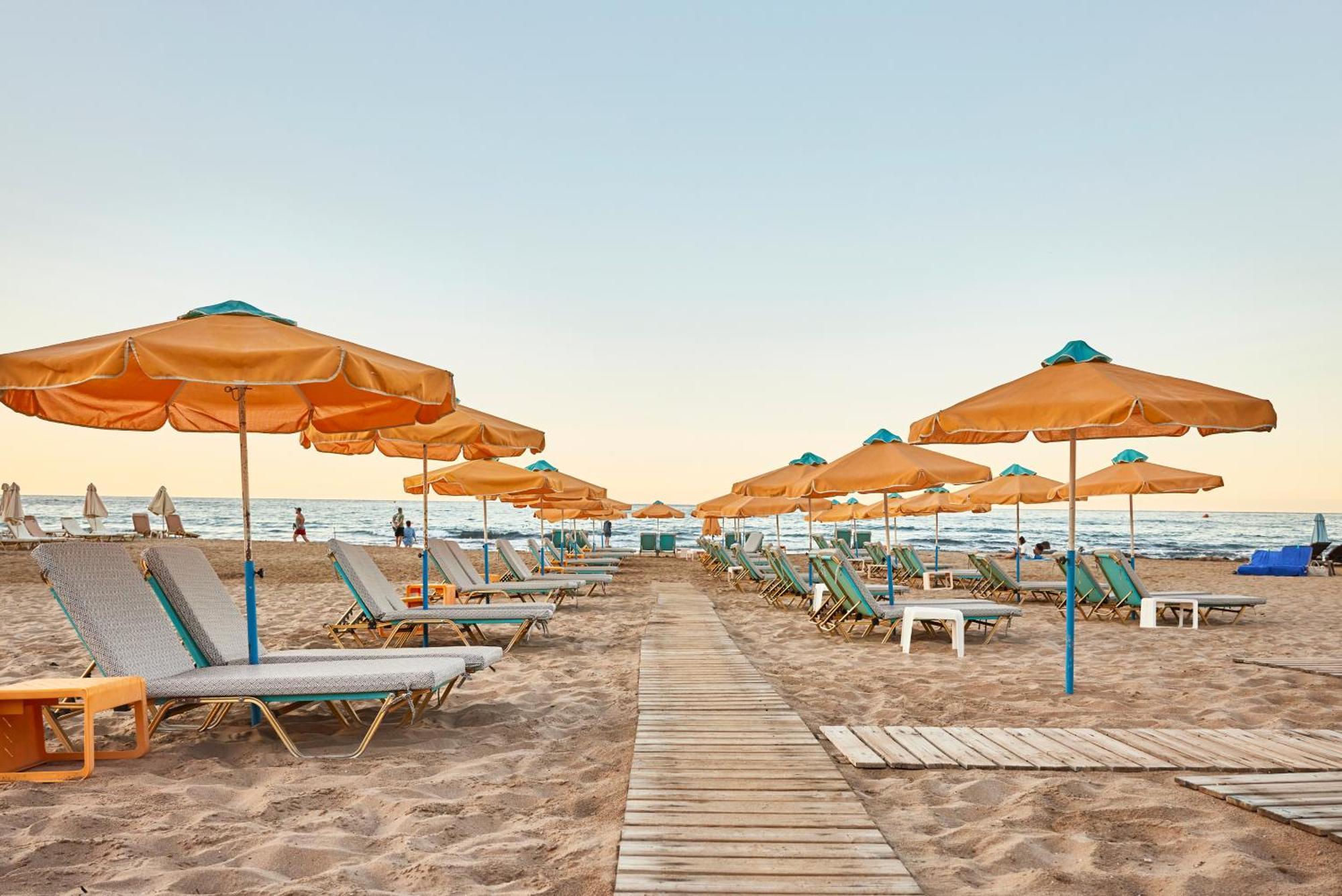 Vlachakis Hotel Stalida Bagian luar foto